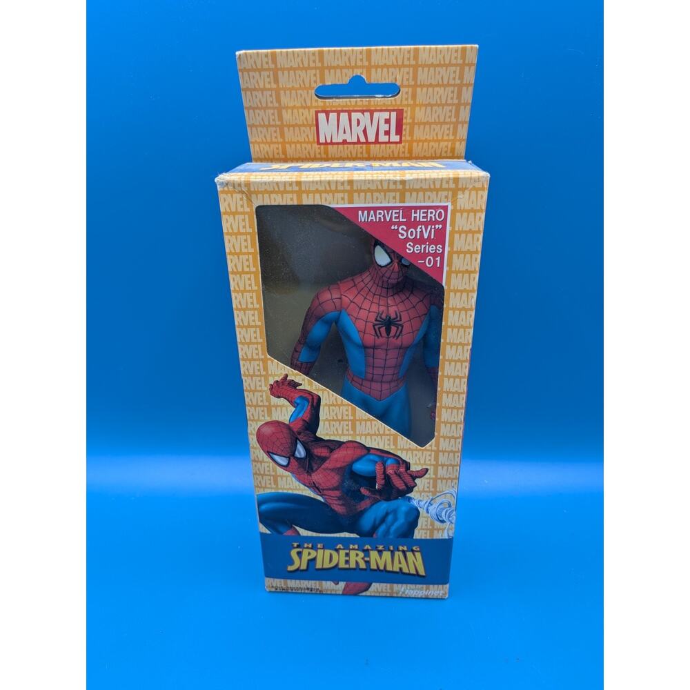 Happinet Robin Marvel Hero Soft Vinyl Series 01 Spider-Man From Japan